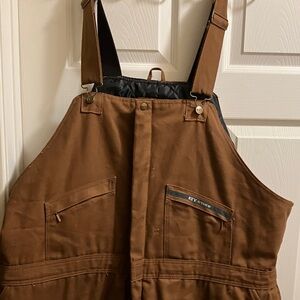 Key 4XL Brown Winter Overalls